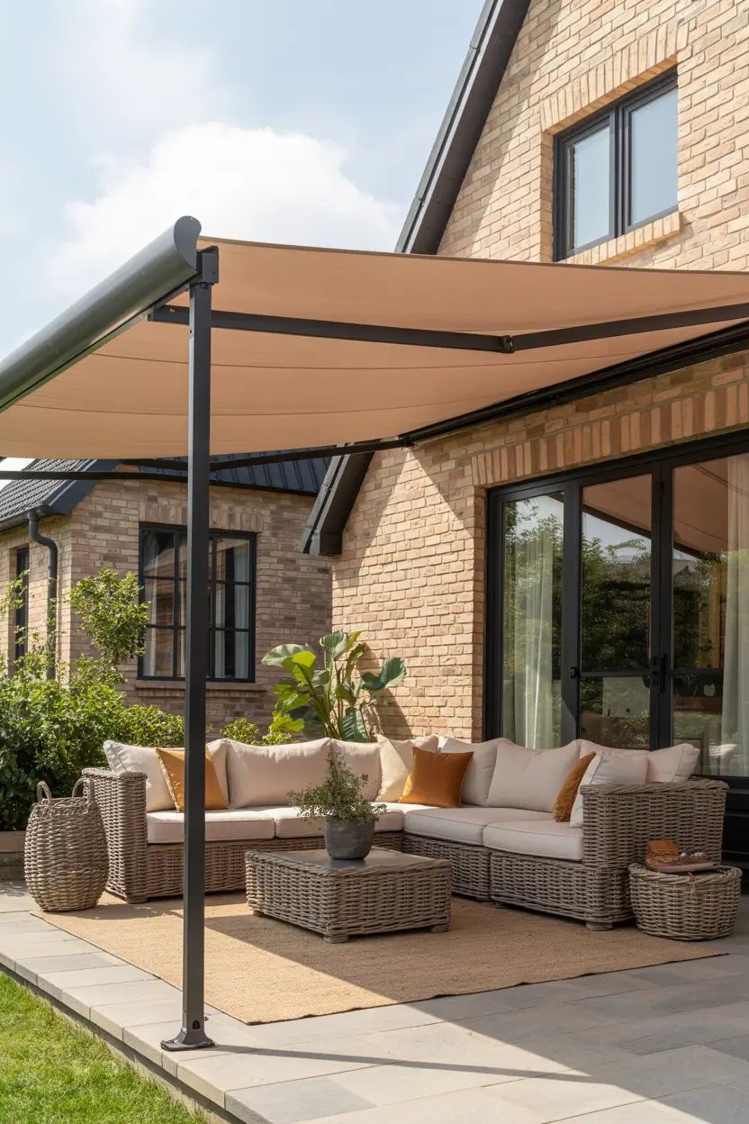 Retractable Awning Ideas 2026 for Stylish Patio and Backyard Shade