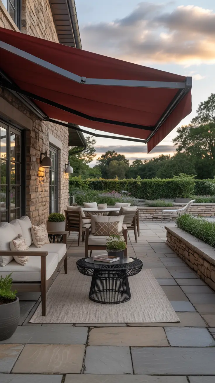 Retractable Awning Ideas 2026 for Stylish Patio and Backyard Shade