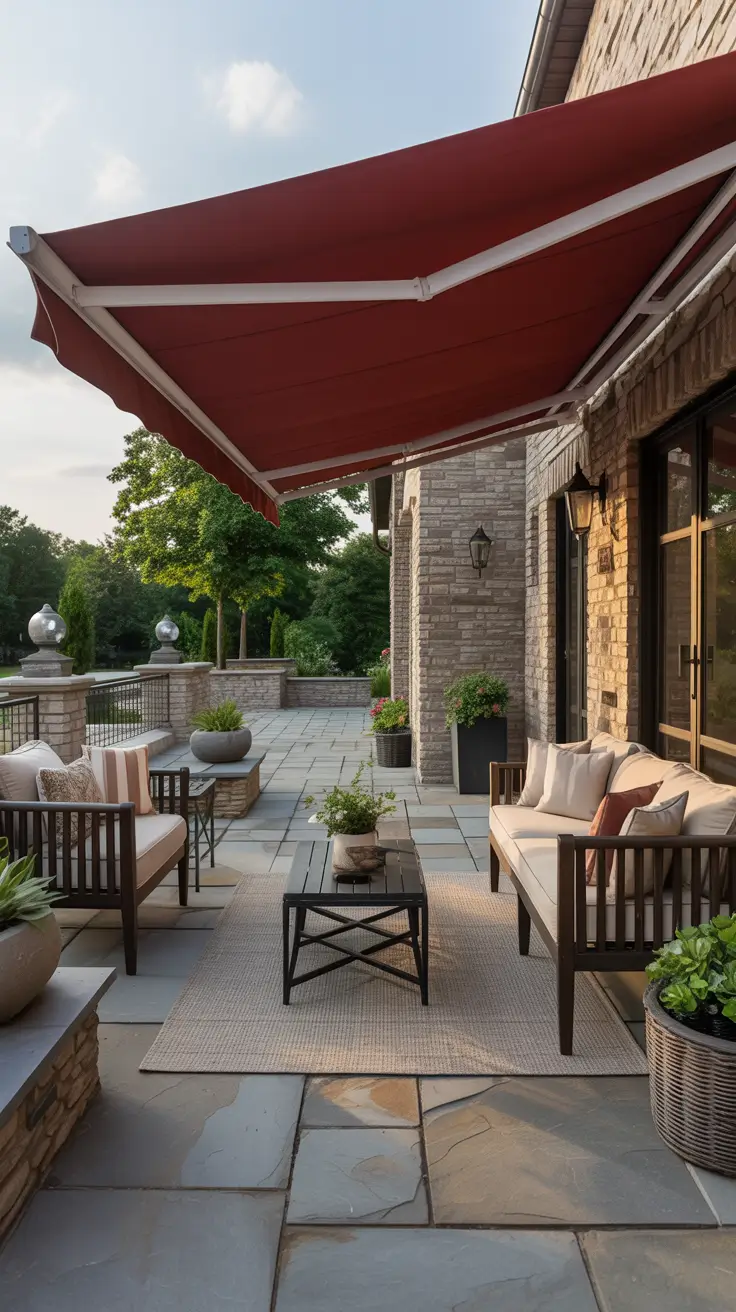 Retractable Awning Ideas 2026 for Stylish Patio and Backyard Shade