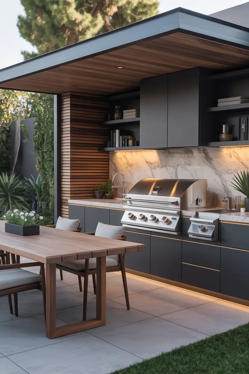 BBQ Patio Ideas 2026: Modern Outdoor Grill Station Designs for Stylish Backyards