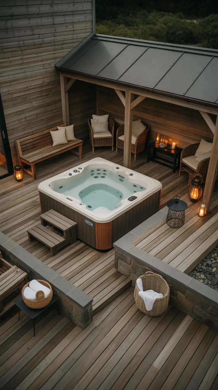 Outdoor Spa Ideas 2026: Modern Backyard Retreats & Jacuzzi Design Trends