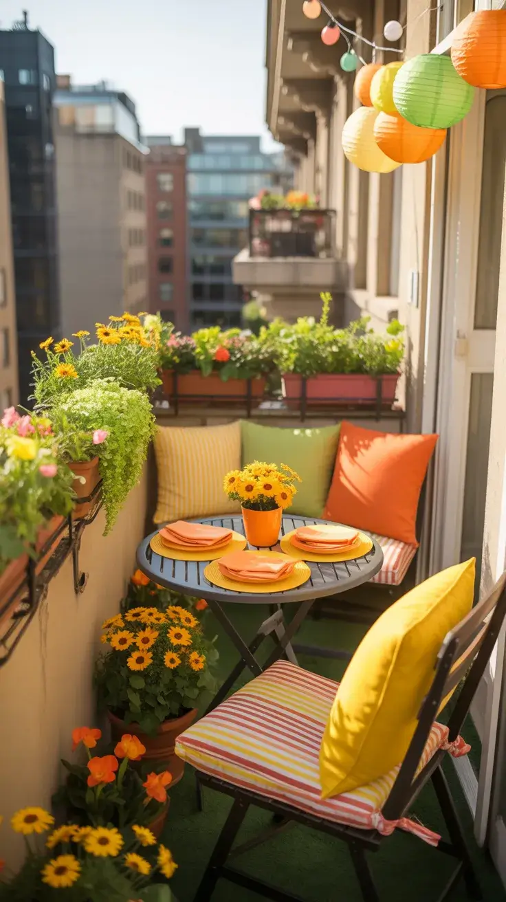 Summer Balcony Decor Ideas Small Space 2026: Cozy & Stylish Apartment Inspo