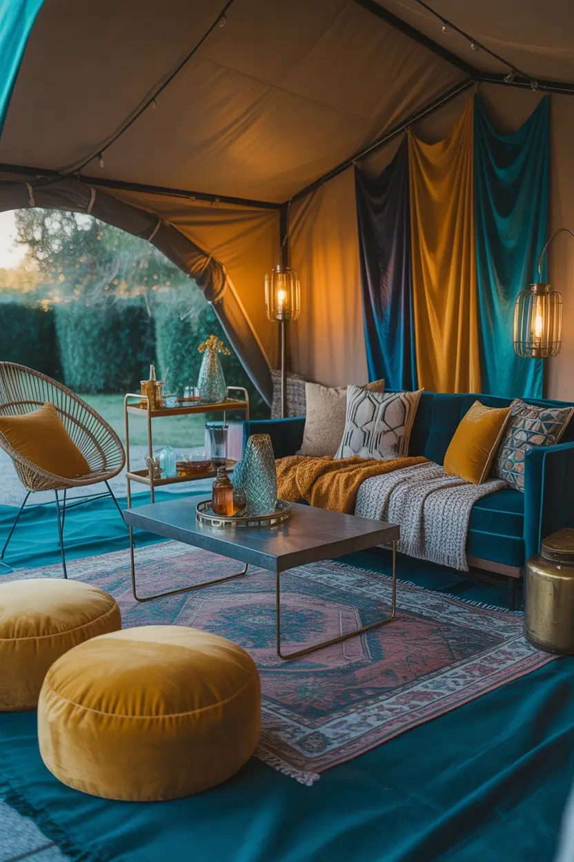 Glamping Backyard Ideas 2026: Luxury Tent Party Setup Inspiration