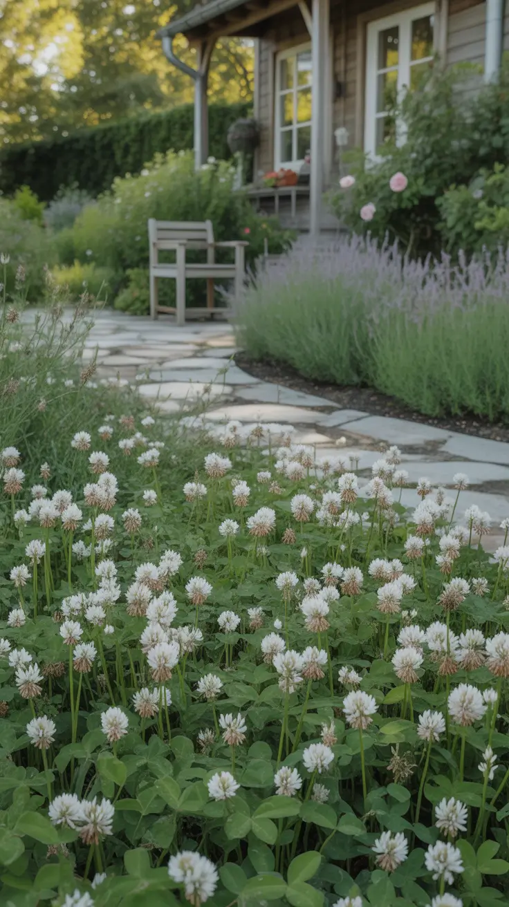 Clover Lawn Ideas 2026: Beautiful White, Crimson & Micro Clover Lawn Designs for Modern Gardens