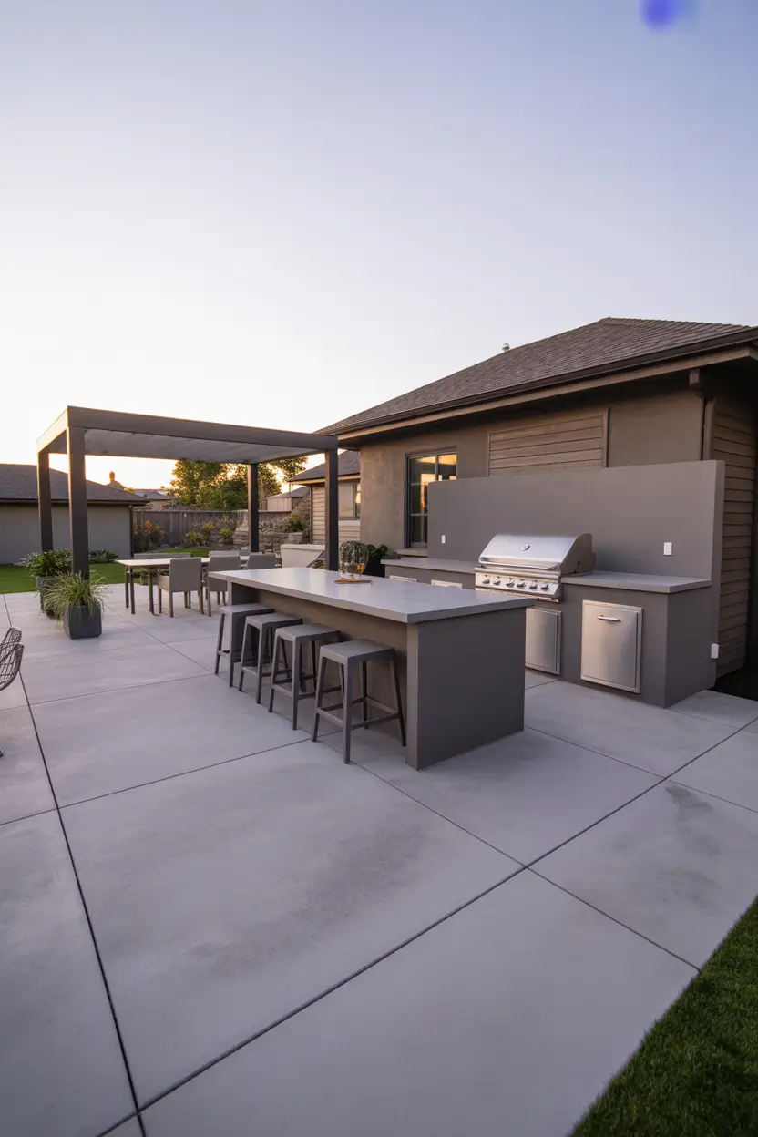 Stamped Concrete Patio Ideas 2026: Modern Outdoor Designs for Stylish Backyards