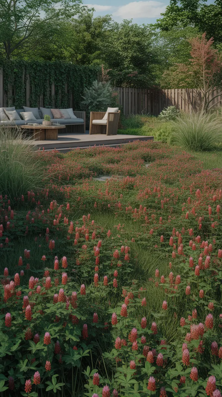 Clover Lawn Ideas 2026: Beautiful White, Crimson & Micro Clover Lawn Designs for Modern Gardens