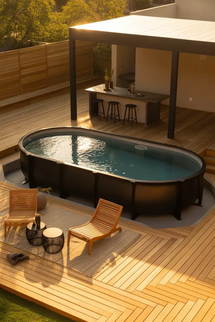 Above-Ground Pools Ideas 2026: Modern, Luxury & Budget-Friendly Backyard Designs