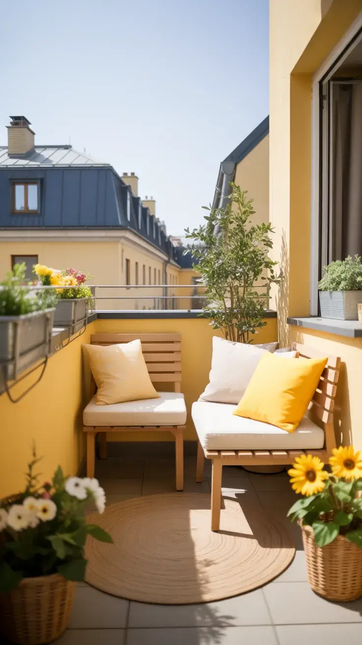 Summer Balcony Decor Ideas Small Space 2026: Cozy & Stylish Apartment Inspo
