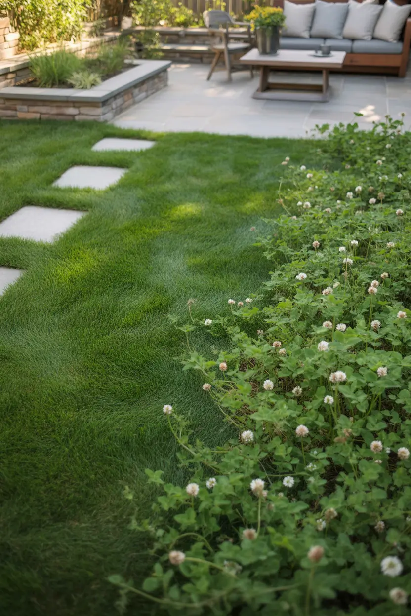Clover Lawn Ideas 2026: Beautiful White, Crimson & Micro Clover Lawn Designs for Modern Gardens