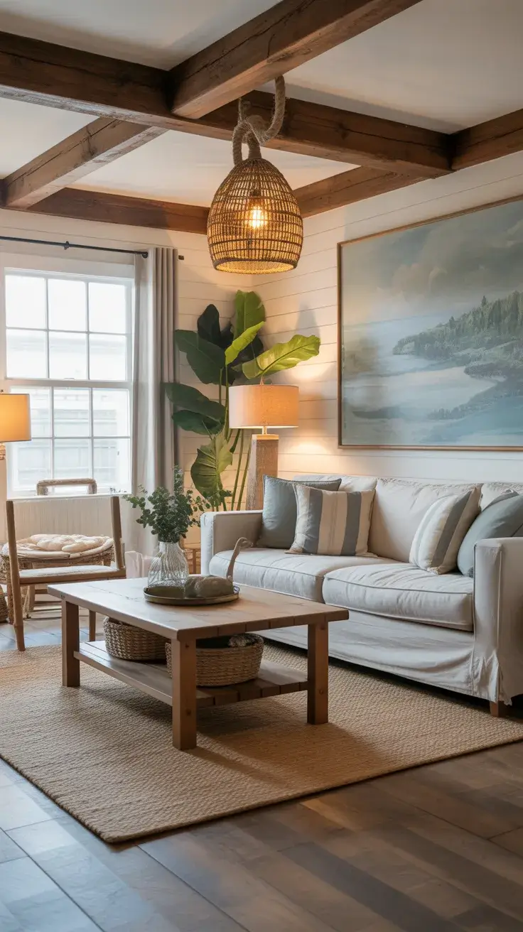 Coastal Living Room Ideas Summer 2026: Modern, Cozy & Beachy Designs