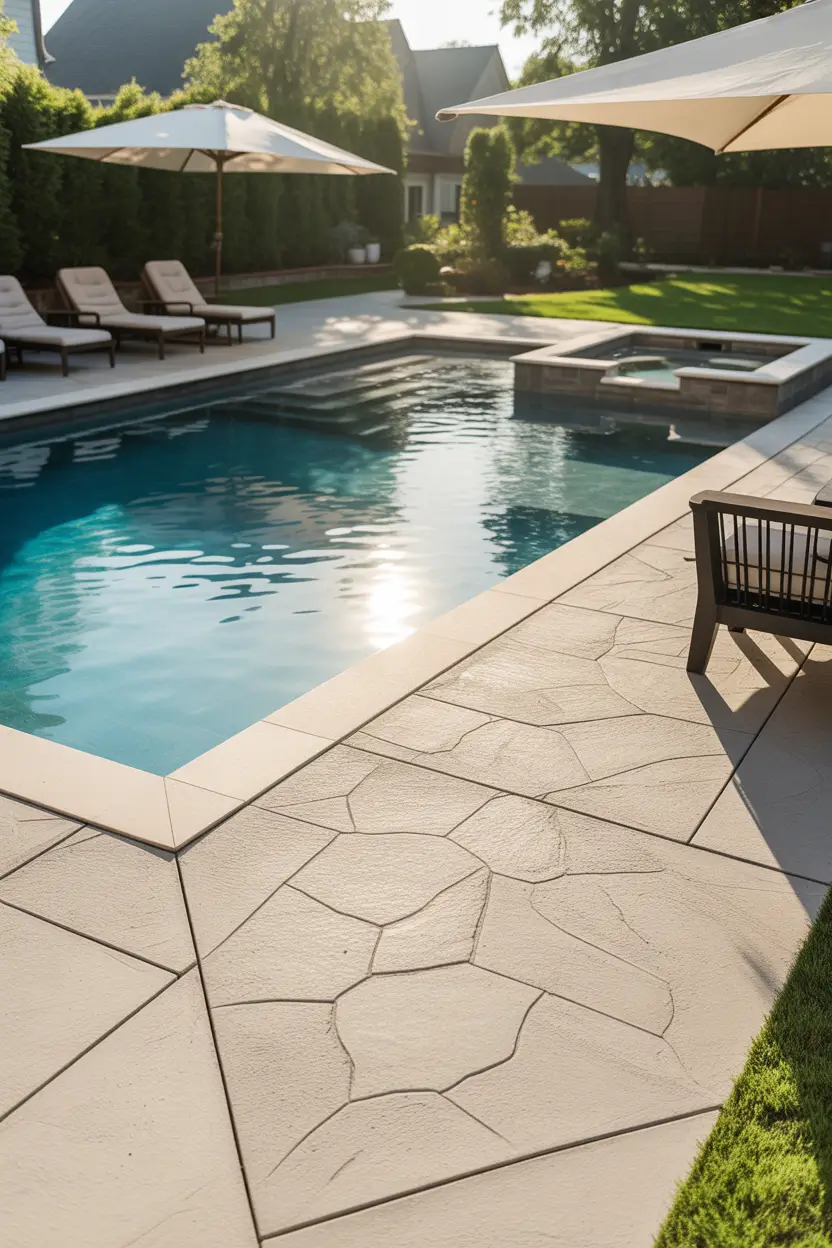 Stamped Concrete Patio Ideas 2026: Modern Outdoor Designs for Stylish Backyards