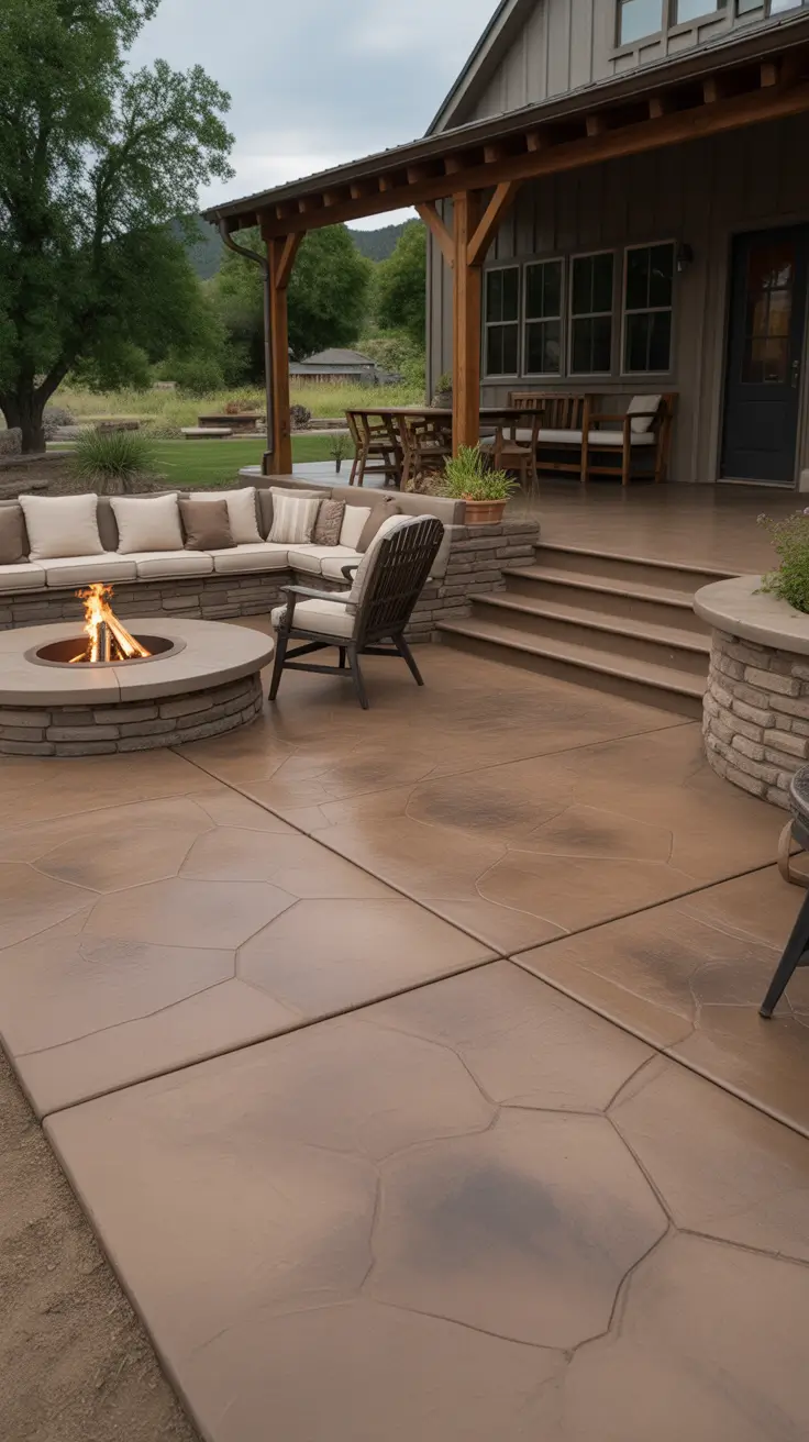 Stamped Concrete Patio Ideas 2026: Modern Outdoor Designs for Stylish Backyards
