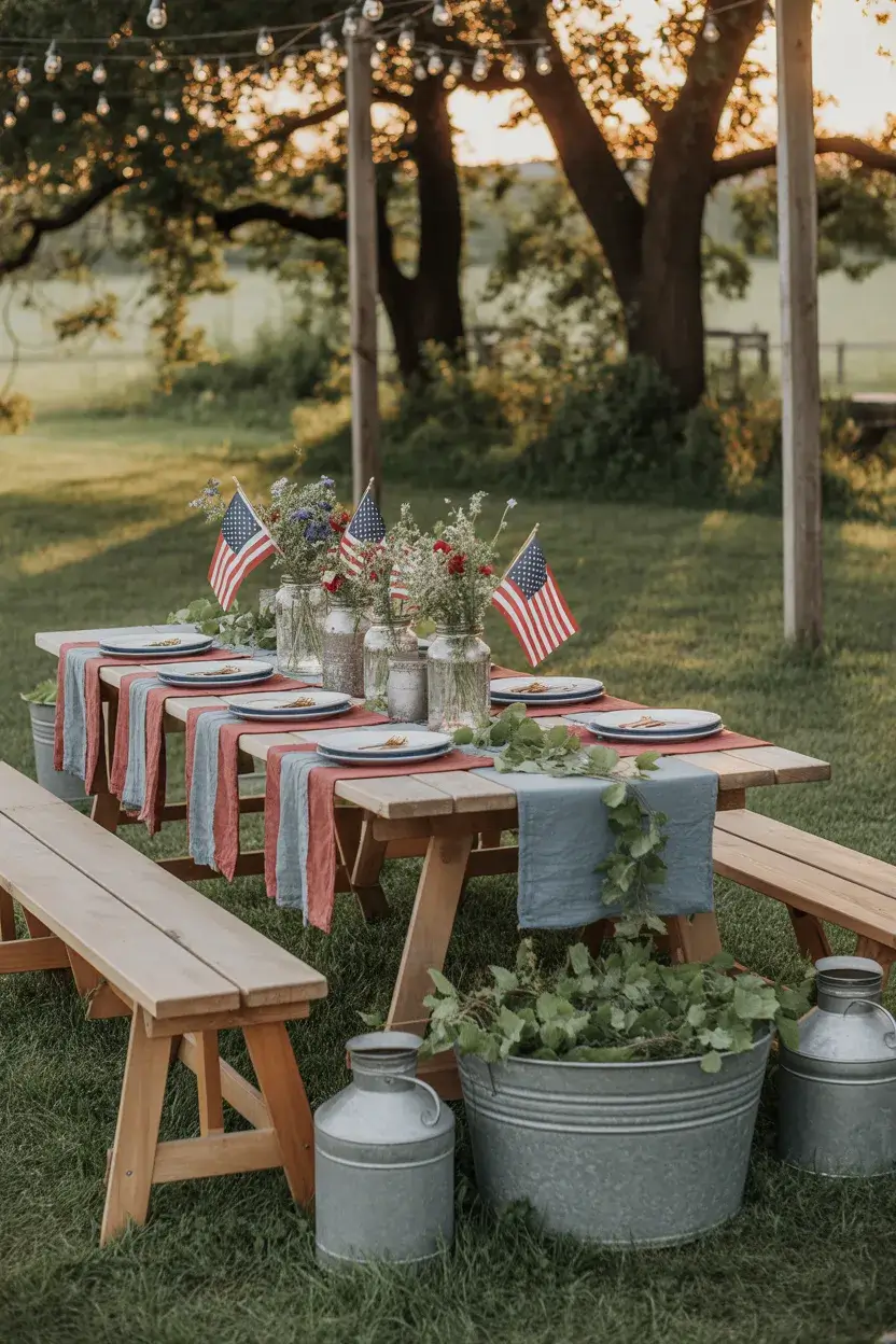 4th July Outdoor Decor 2026 Ideas for Stylish Summer Parties