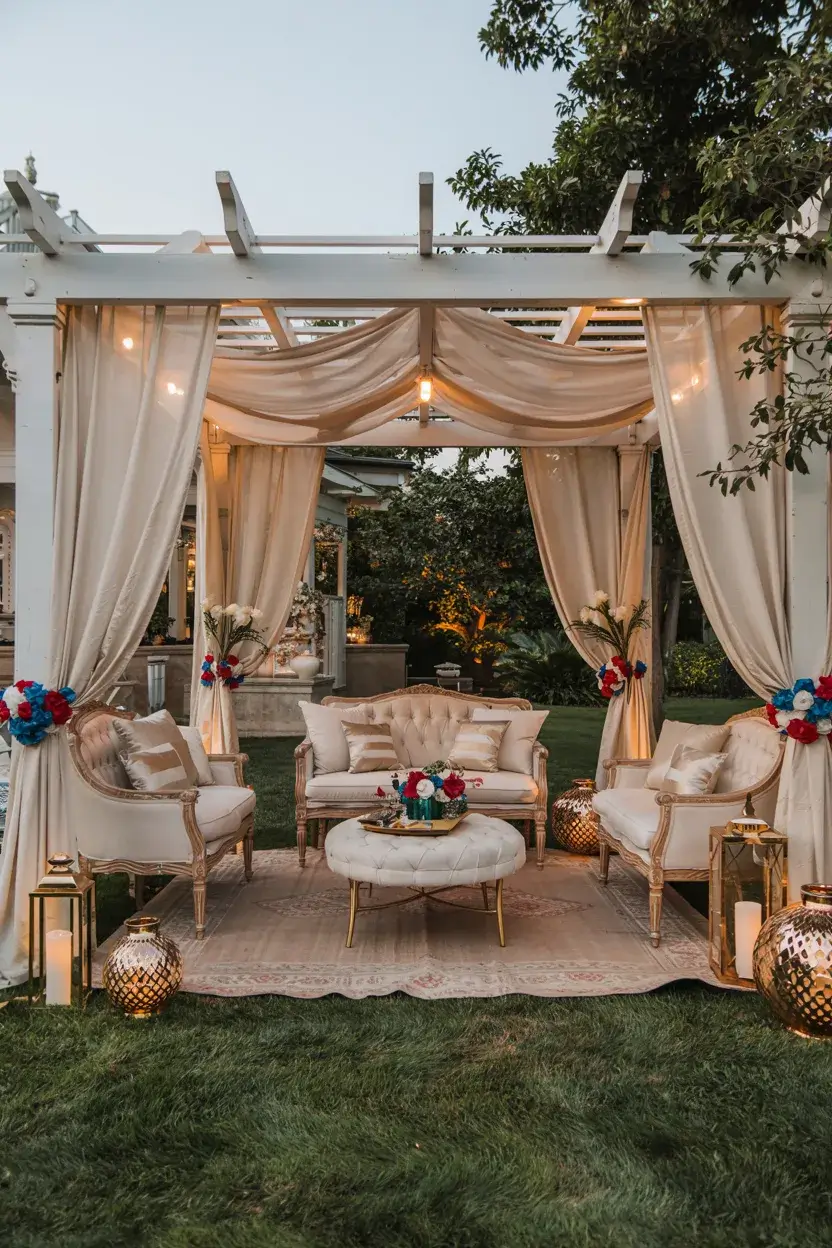4th July Pergola Decor 2026: Stylish Backyard Ideas for a Festive Outdoor Space