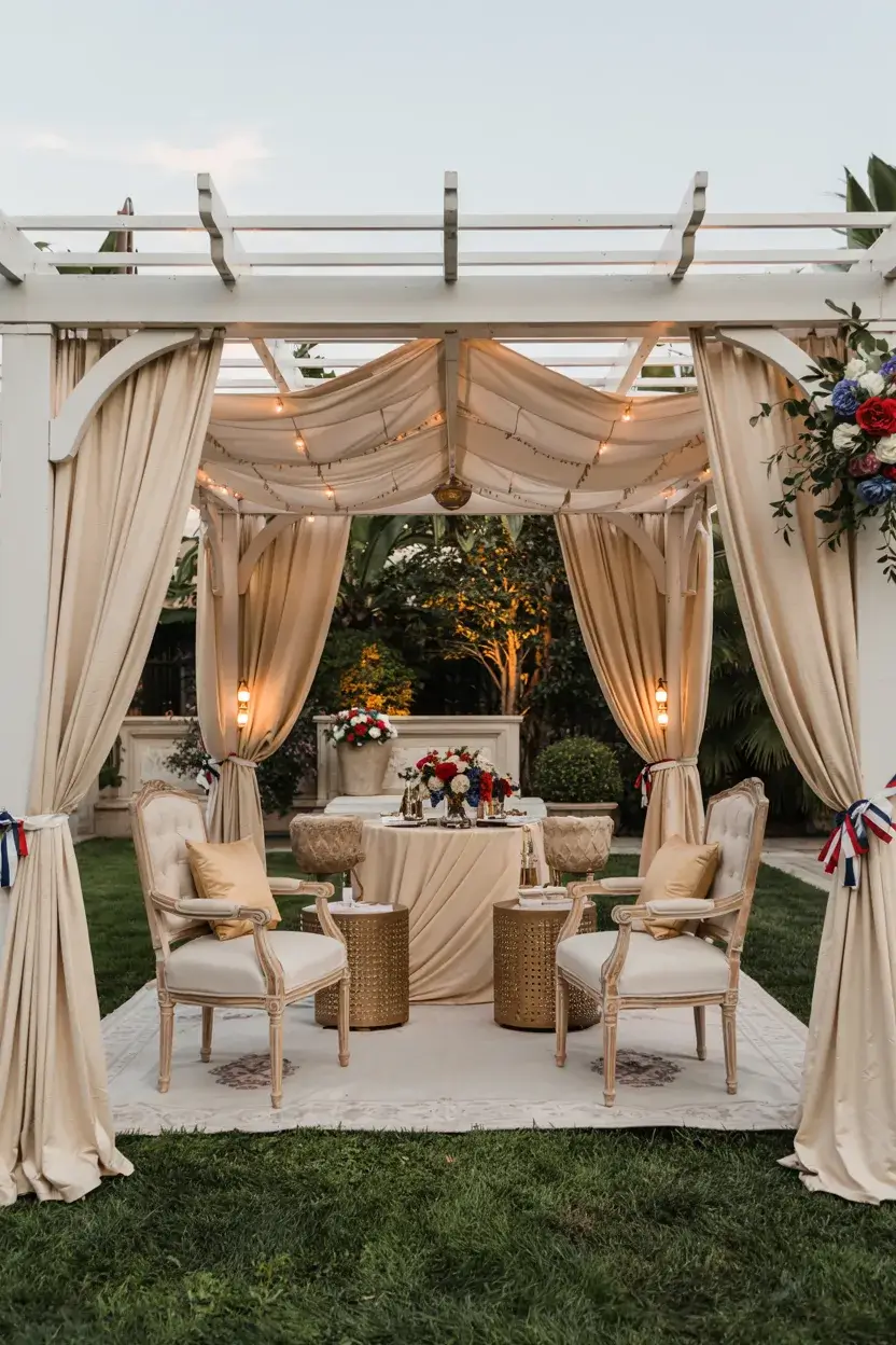 4th July Pergola Decor 2026: Stylish Backyard Ideas for a Festive Outdoor Space