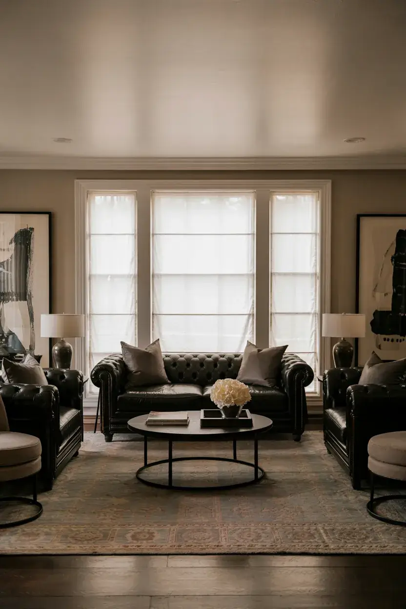 Black Sofa for Living Room 2026: Stylish Ideas Living, Decor Colour Schemes & Modern Designs